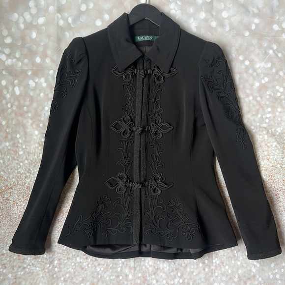 NEW! Lauren Ralph Lauren Wool Peplum Jacket - Picture 1 of 12